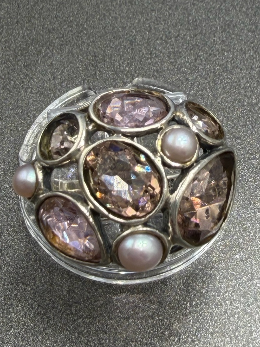 Silpada 925 sterling Sweet Embrace size 7 #20STR
